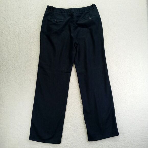 Essentials by A.B.S.‎ Pants Womens 12 (32) Denim Look Dress Pants Cotton Blend - Picture 3 of 11